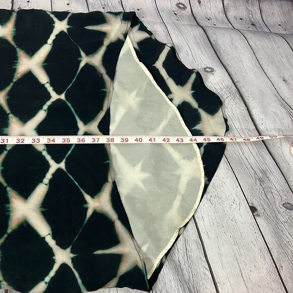 𝅺Anthropologie Laura Siegel Silk Dress Made in India Size S Boho Handcrafted - Picture 9 of 9